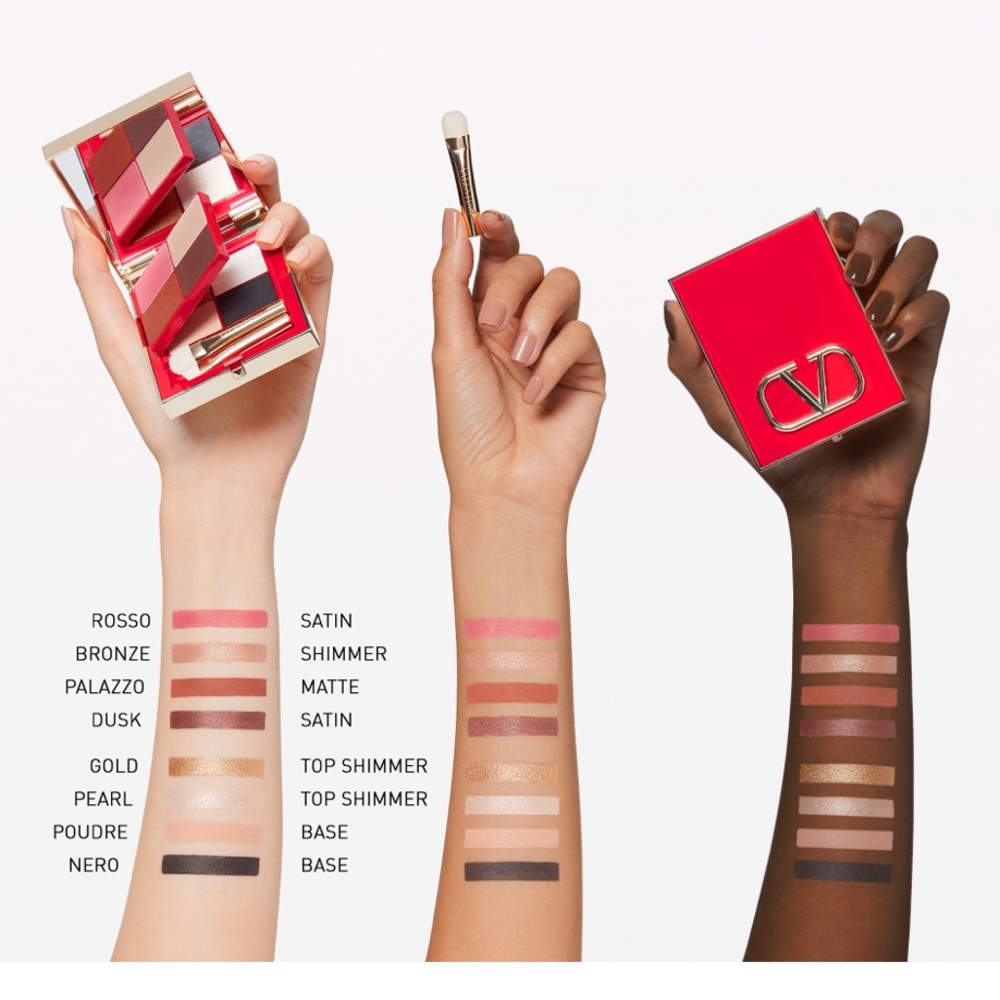 Valentino COLOR-FLIP EYESHADOW PALETTE - When In Roma - Picture 2 of 7